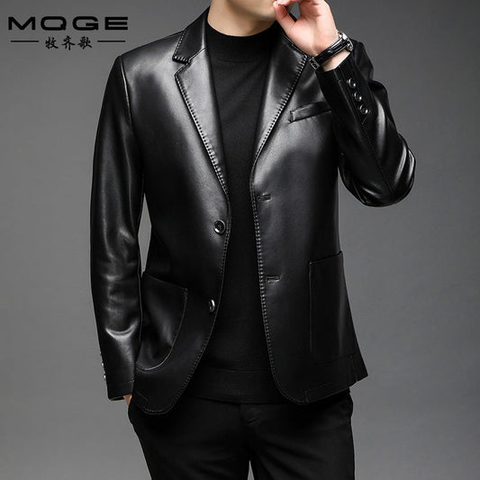 Classic Single-Breasted Suit | Business Gentleman Casual Style Blazer