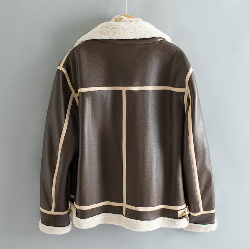 Casual Lapel Jacket | Fleece-Lined Thickened Thermal Winter Coat