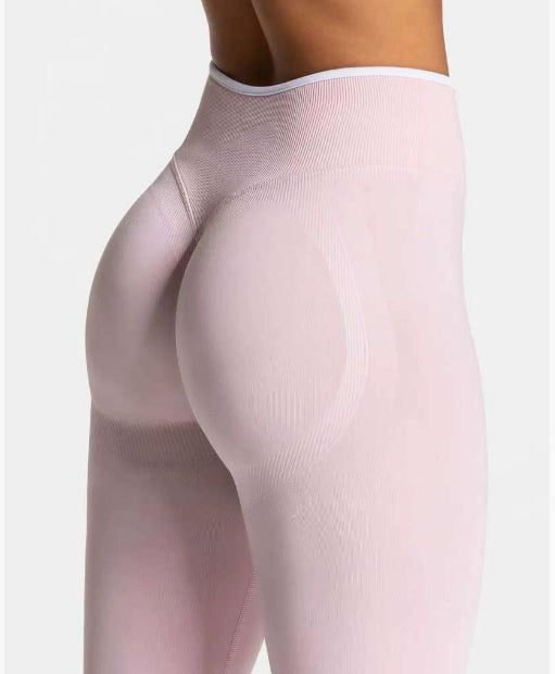 Women's High Waist Workout Peach Hip Yoga Pants