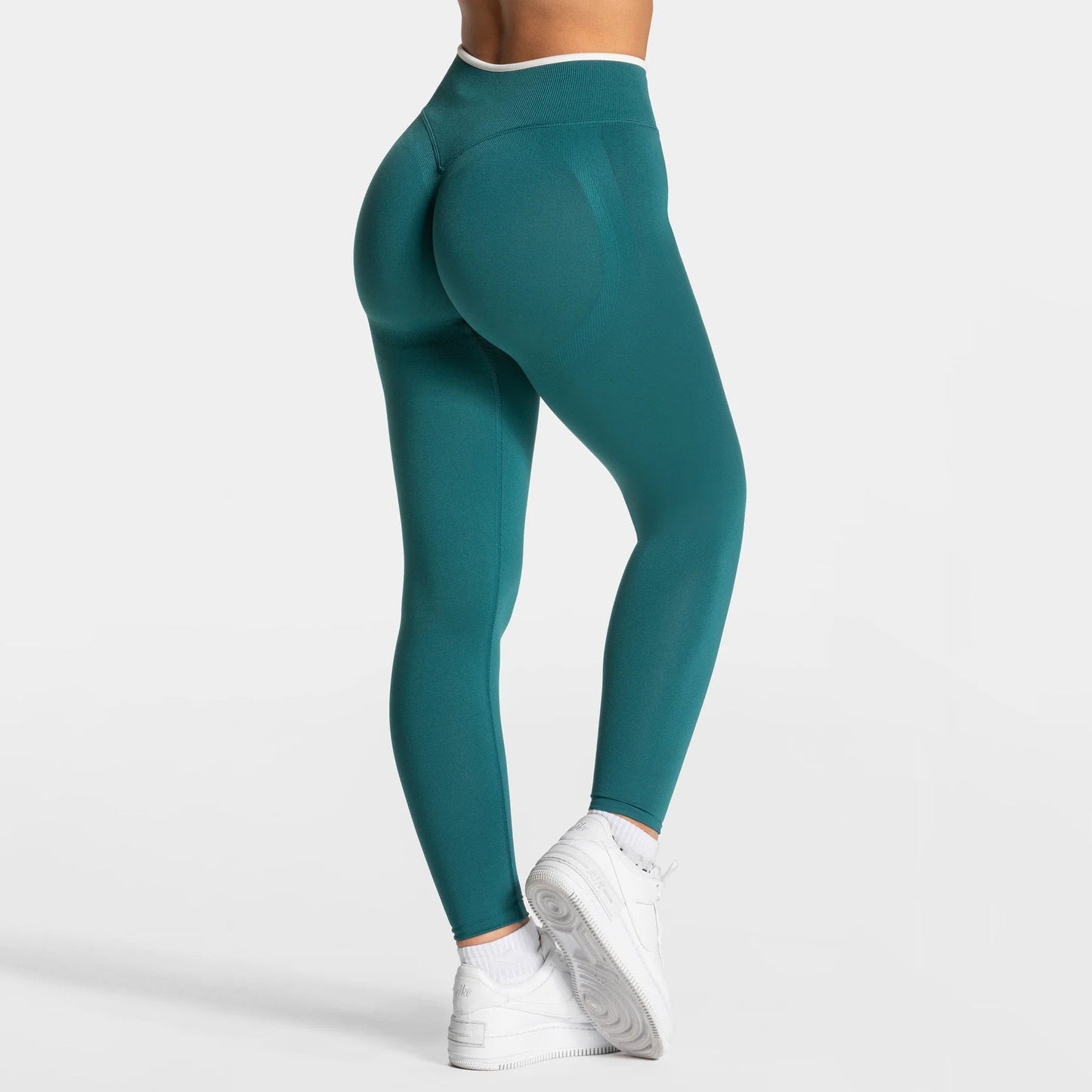 Women's High Waist Workout Peach Hip Yoga Pants