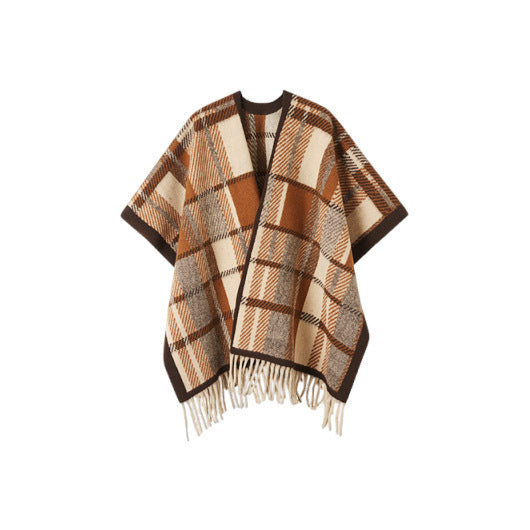 High-End Tassel Outer Scarf & Shawl