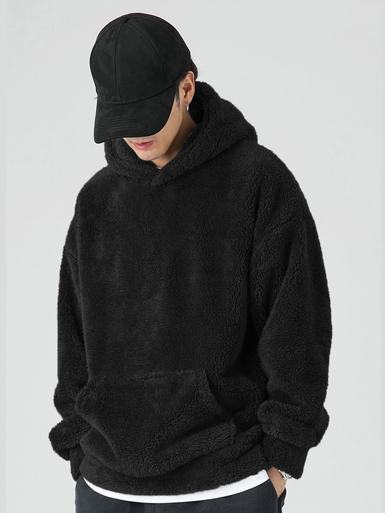 Men's Loose Fit Hooded Sweater | Autumn/Winter Fashion Brand Pullover