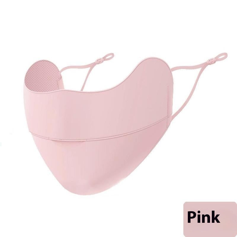 Ice Silk UV Protection Sunscreen Face Mask