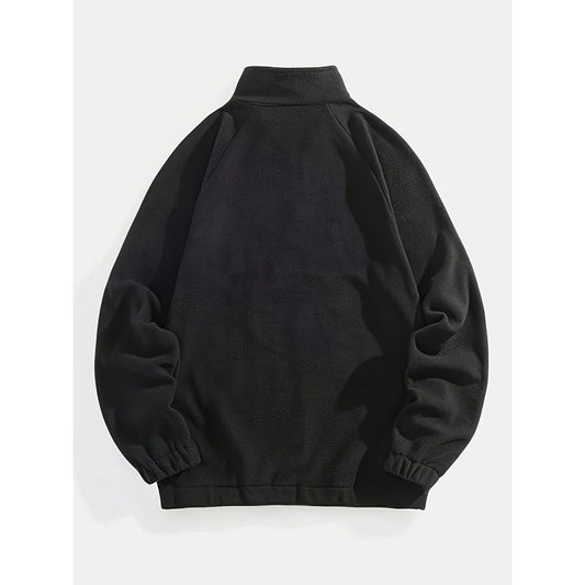 Casual Fashion Men's Sweater | Plus Size Embroidered Winter Pullover