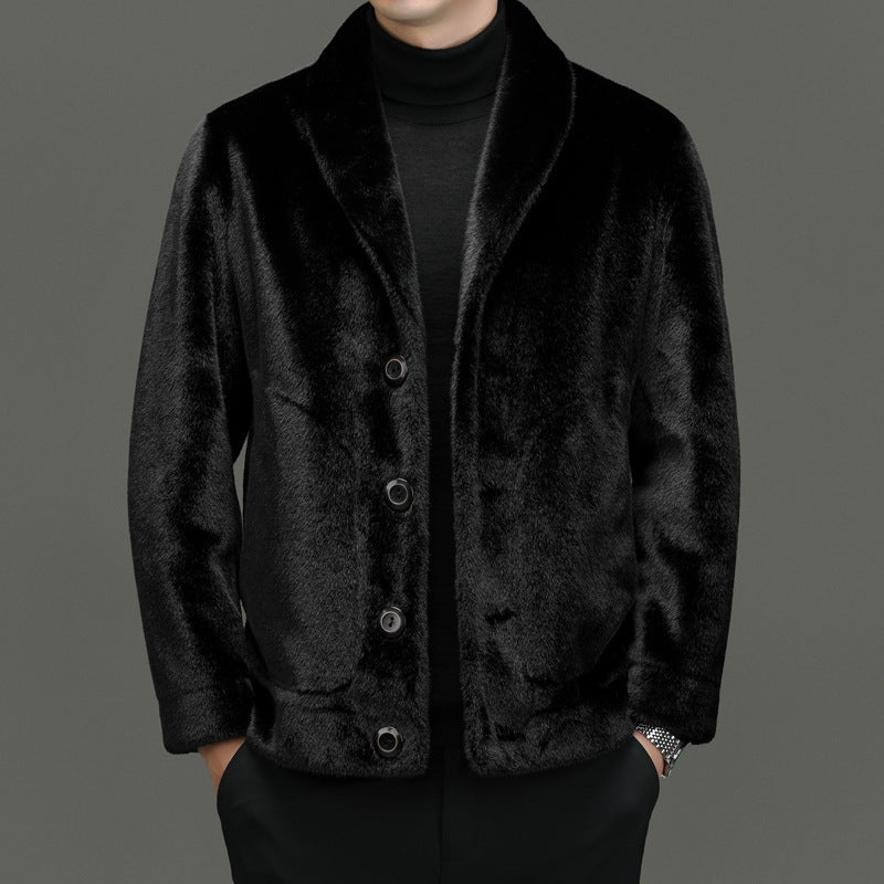 Luxury Faux Fur Padded Double-Sided Coat | Ultimate Warmth Winter Top