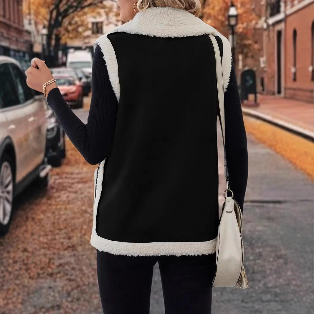 Women's Small Thick Sleeveless Vest