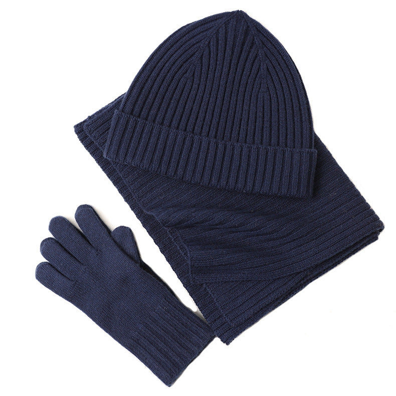 Fashion Women's Three-Piece Winter Accessory Set