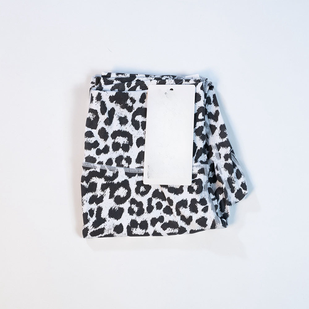 Skinny Fit Printed High-Waisted Activewear