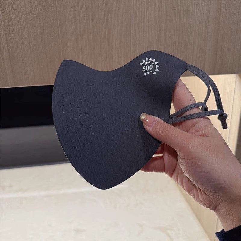 Ice Silk UV Protection Sunscreen Face Mask