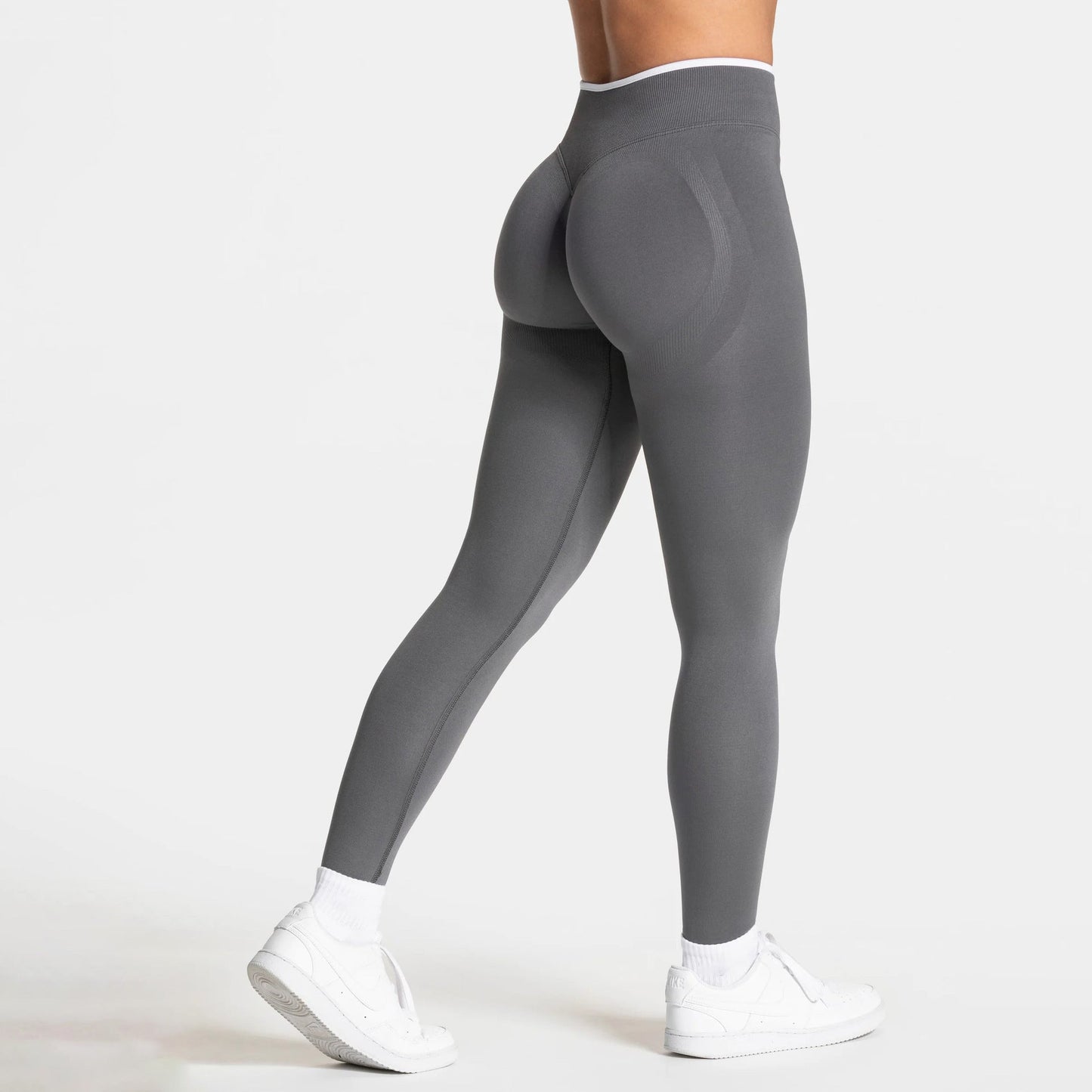 Women's High Waist Workout Peach Hip Yoga Pants