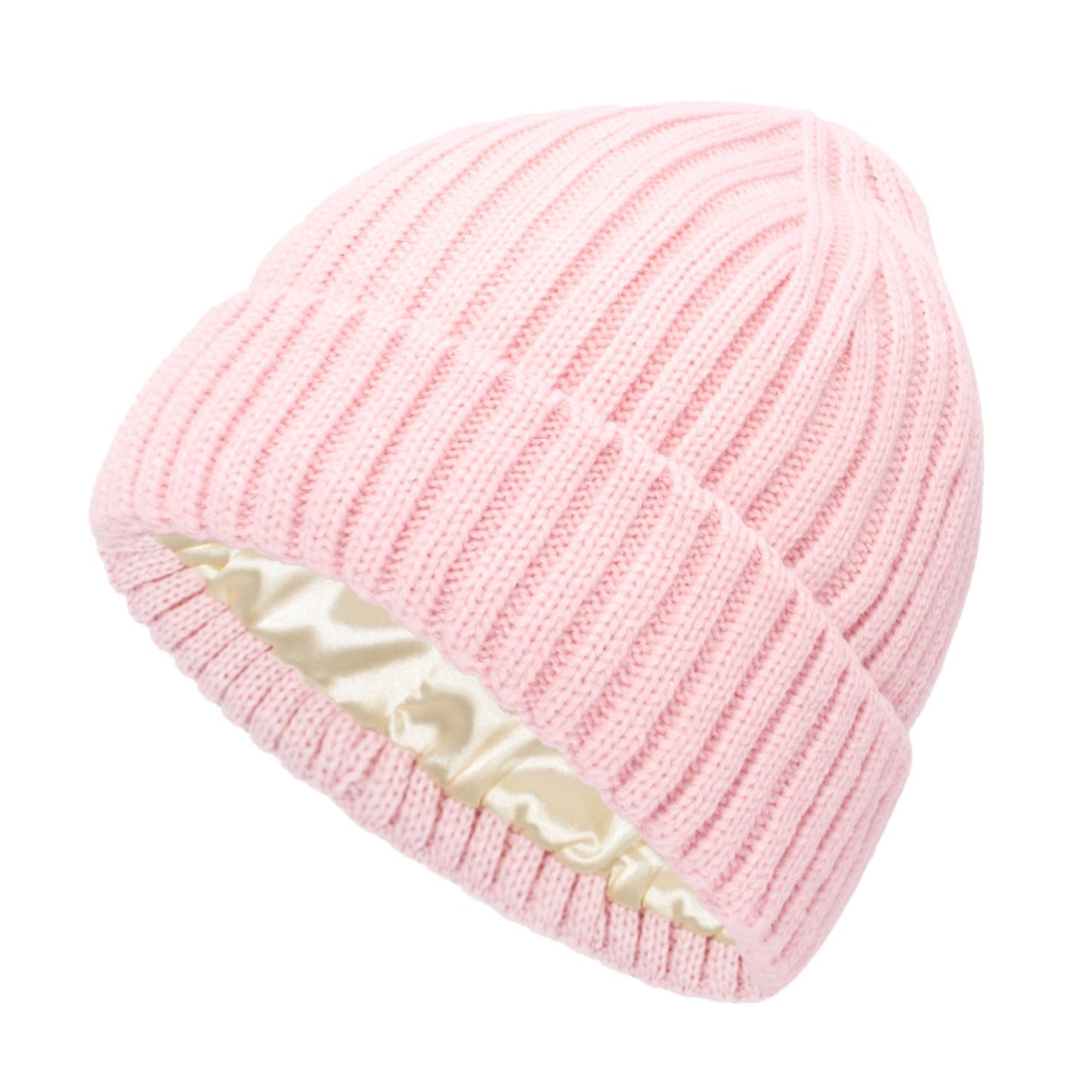 Soft Wool Beanie with Satin Lining