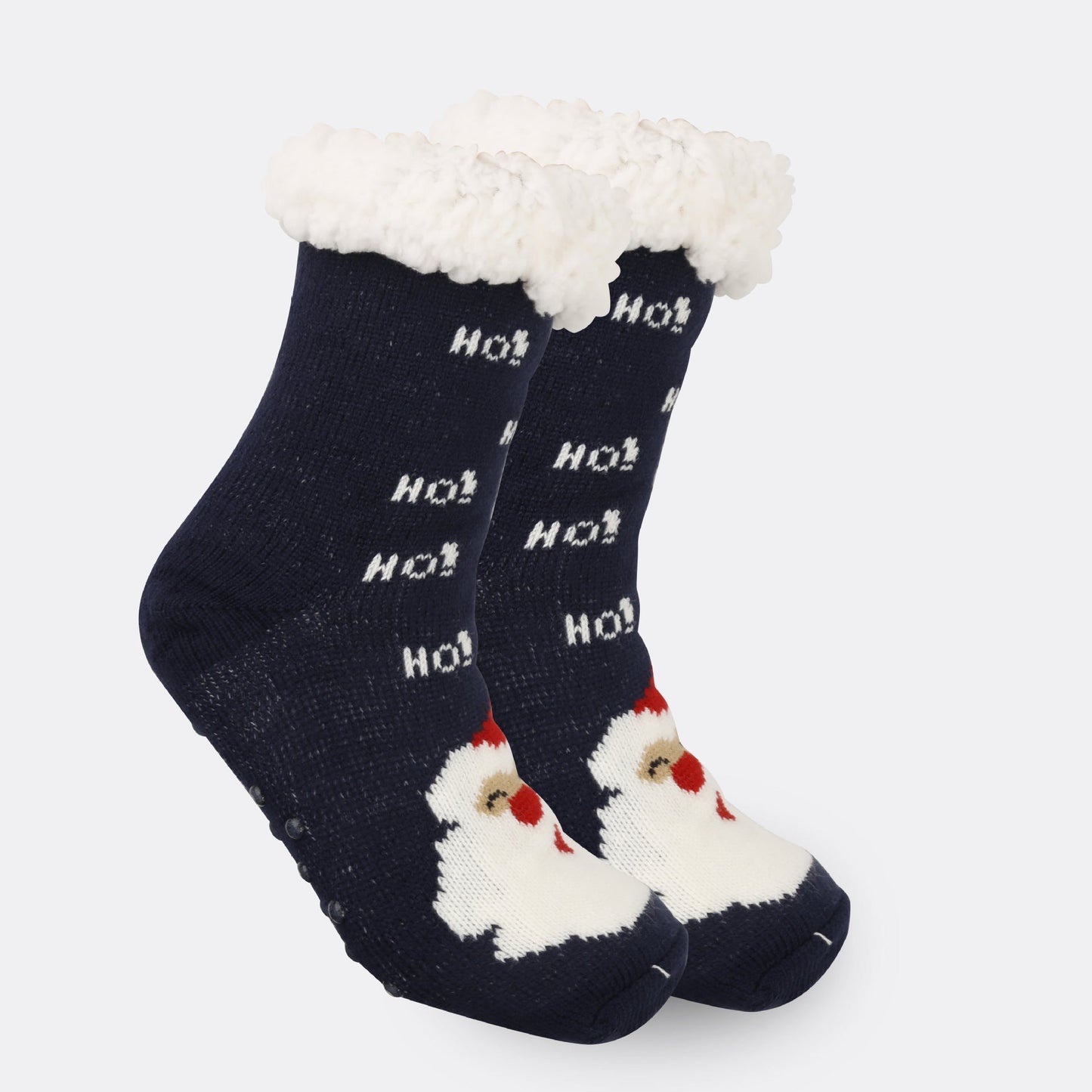 Festive Thermal Fleece-Lined Slipper/Room Socks