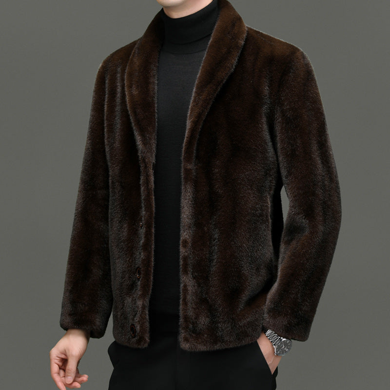 Luxury Faux Fur Padded Double-Sided Coat | Ultimate Warmth Winter Top
