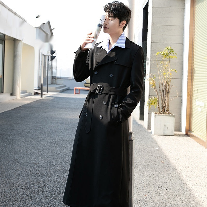 Men's Long Windbreaker Jacket | Slim Fit Lightweight Outerwear