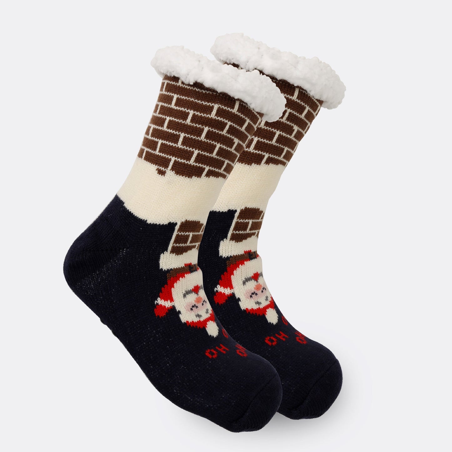 Festive Thermal Fleece-Lined Slipper/Room Socks