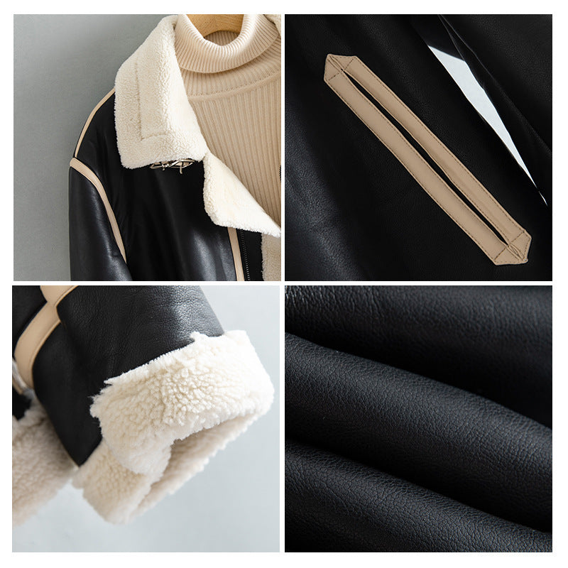 Casual Lapel Jacket | Fleece-Lined Thickened Thermal Winter Coat