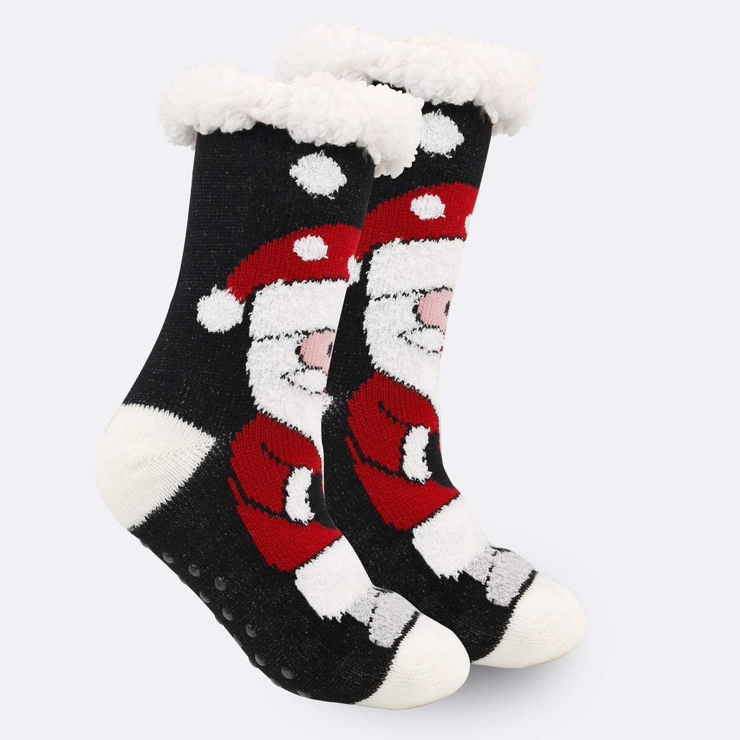 Festive Thermal Fleece-Lined Slipper/Room Socks