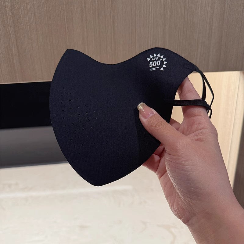 Ice Silk UV Protection Sunscreen Face Mask