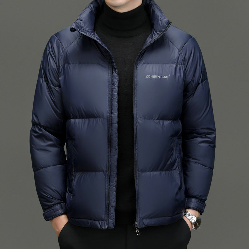 Premium Super Thick Stand Collar Coat | Men's Warm Winter Outerwear