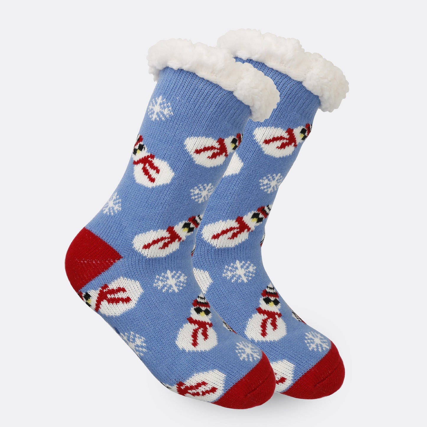 Festive Thermal Fleece-Lined Slipper/Room Socks