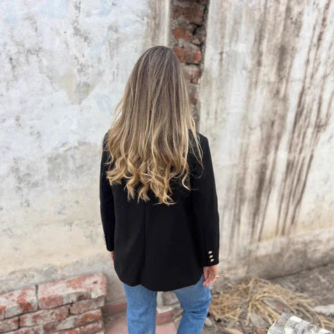 Women's Casual Wool Blazer