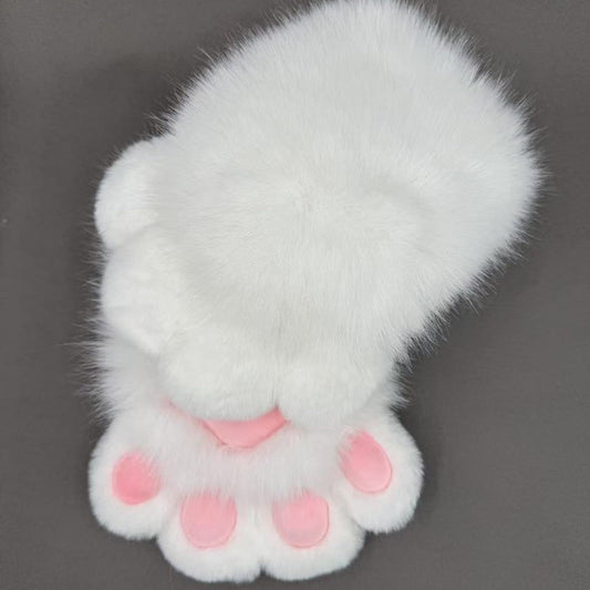 Soft Colorful Animal Claw Cosplay Mittens