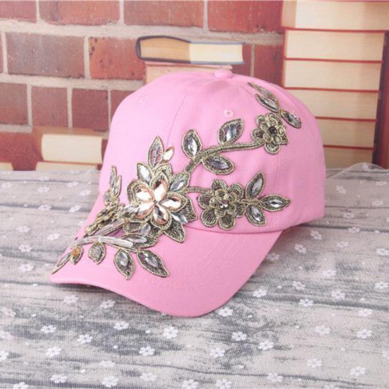 European & American Style Gold Silk Flower Cowboy Hat