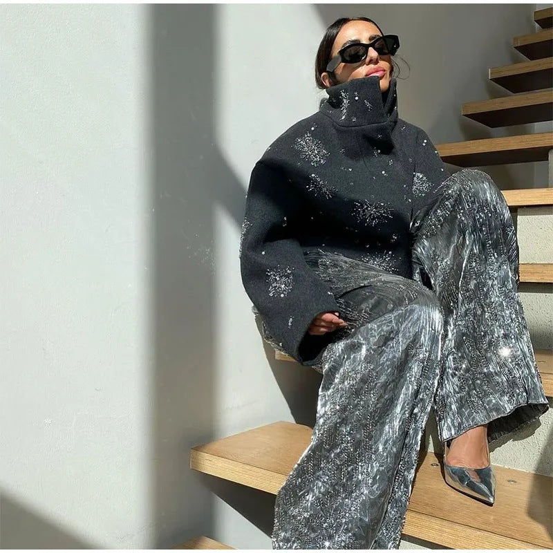 Personality Loose Fit Casual Winter Jacket