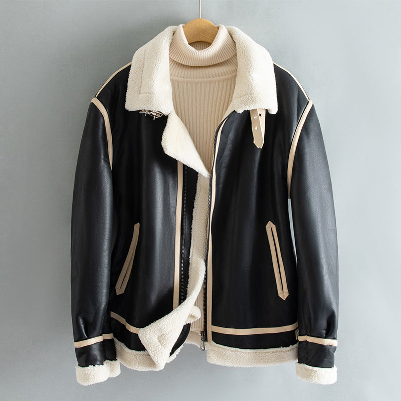 Casual Lapel Jacket | Fleece-Lined Thickened Thermal Winter Coat