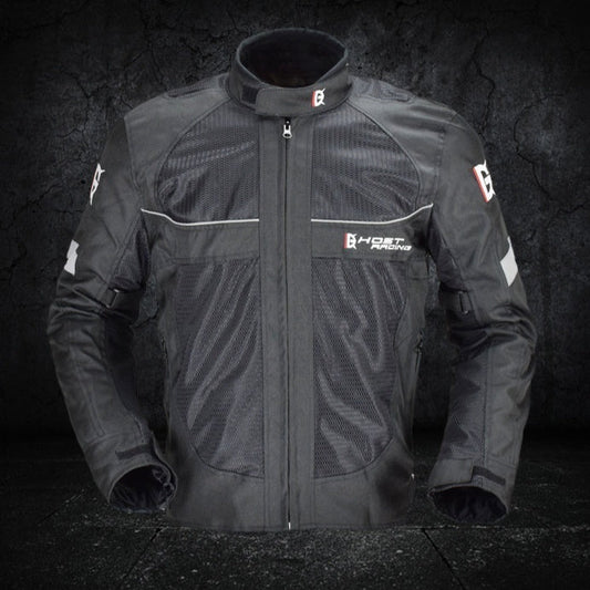 Men's Warm Motorcycle Riding Jacket | Anti-Fall Protective Racing Gear