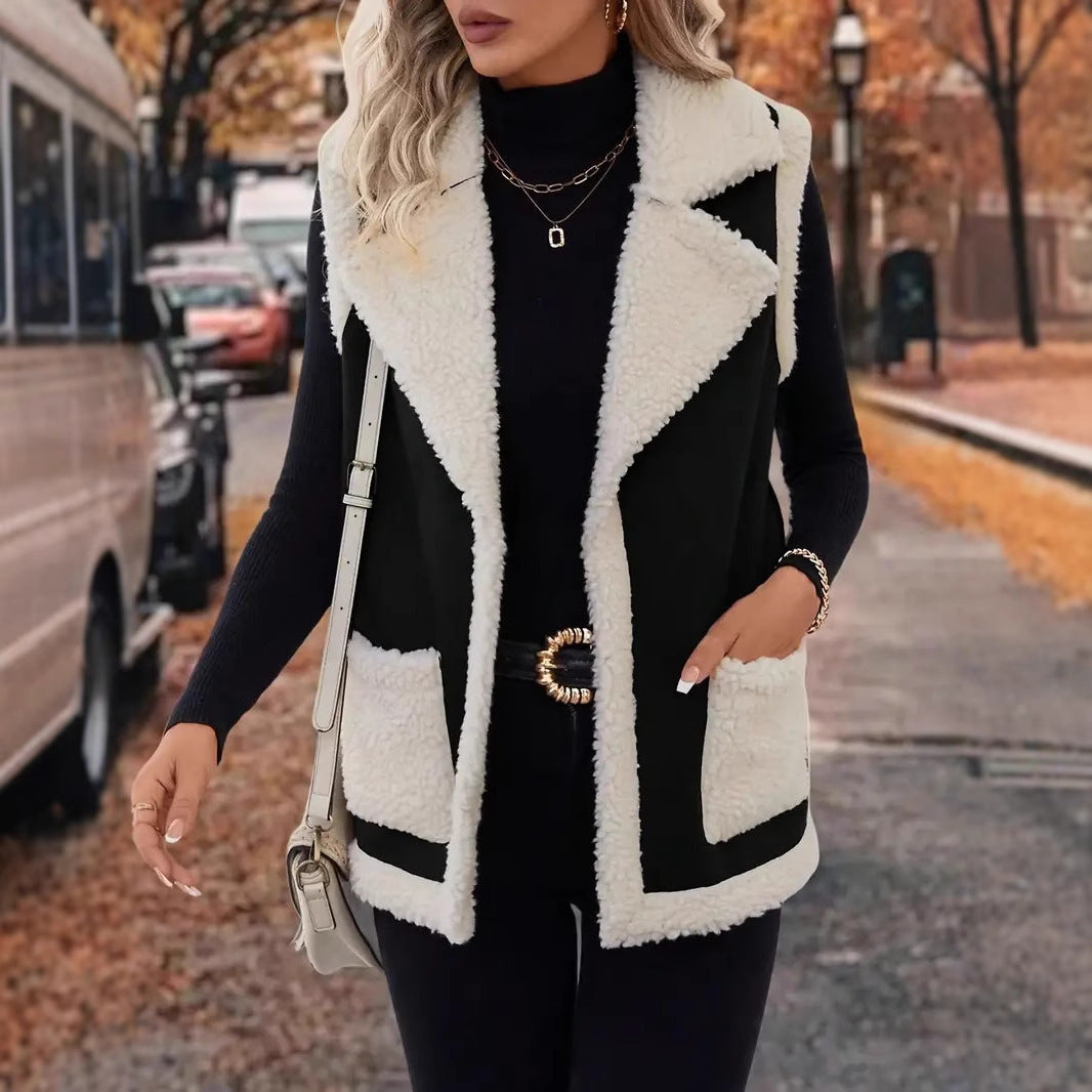 Women's Small Thick Sleeveless Vest